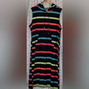 Bobbi Brooks Sleeveless Dress with Hood and Pockets